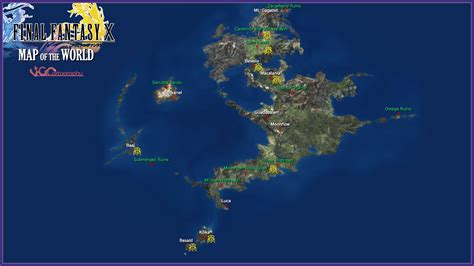 final fantasy 10 map.